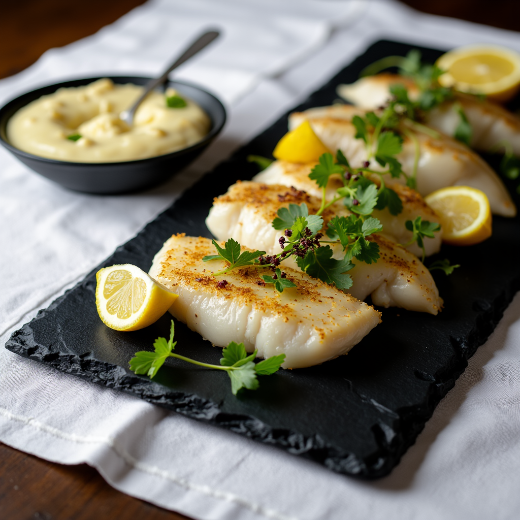 Φιλέτο ψάρι σπέσιαλ Κρητικό Σπίτι